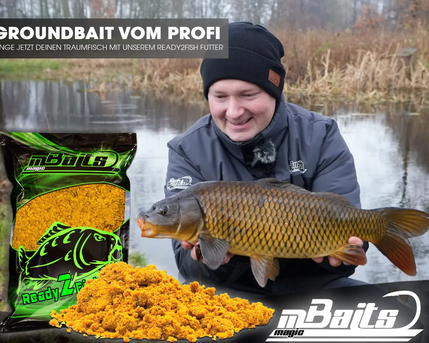Magic Baits Ready 2 Fish Groundbait Angelfutter Fertigfutter Feeder Futter angelfertig Grundfutter fertig zum Angeln Futtermittel
