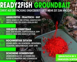 Magic Baits Ready 2 Fish Groundbait Angelfutter Fertigfutter Feeder Futter angelfertig Grundfutter fertig zum Angeln Futtermittel