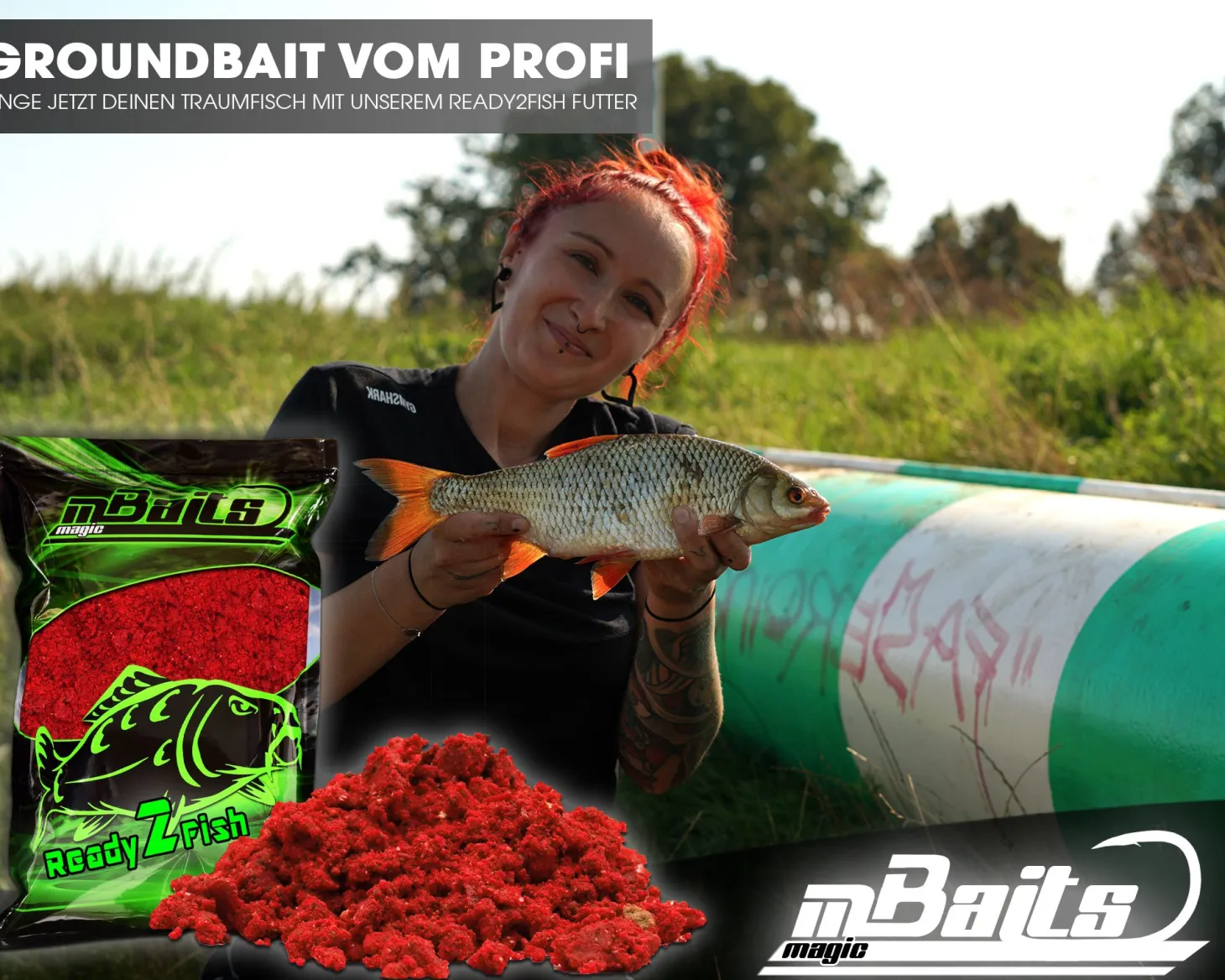 Magic Baits Ready 2 Fish Groundbait Angelfutter Fertigfutter Feeder Futter angelfertig Grundfutter fertig zum Angeln Futtermittel