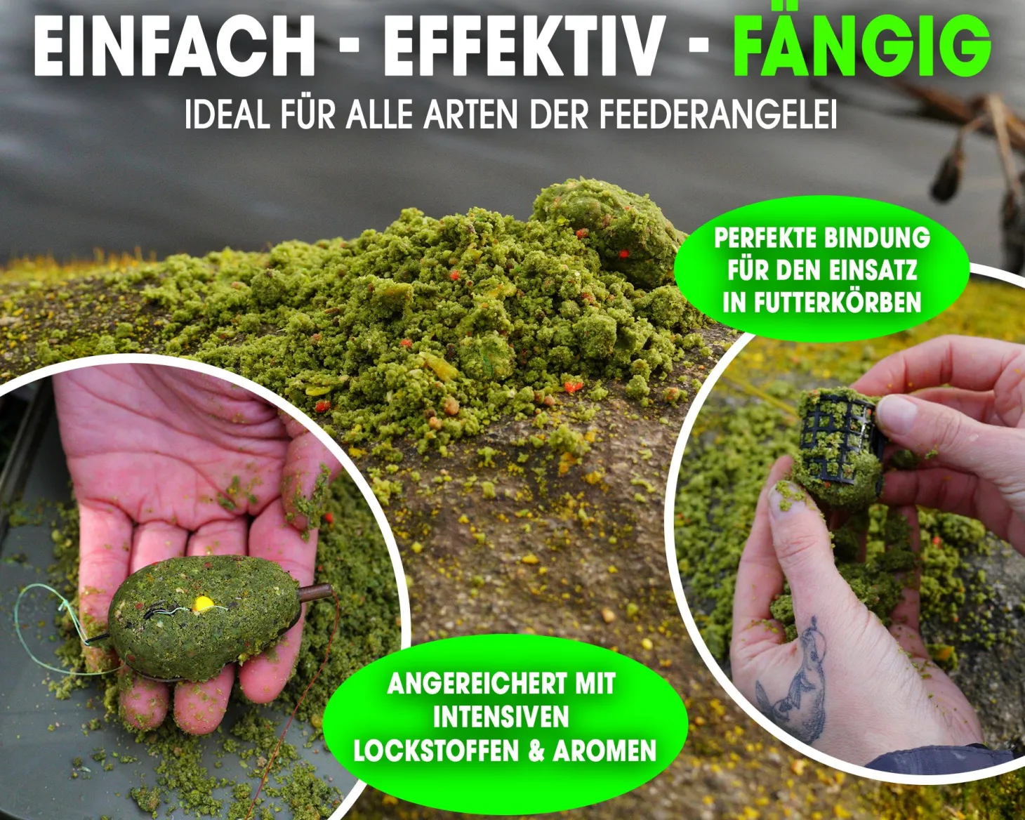 Magic Baits Ready 2 Fish Groundbait Angelfutter Fertigfutter Feeder Futter angelfertig Grundfutter fertig zum Angeln Futtermittel