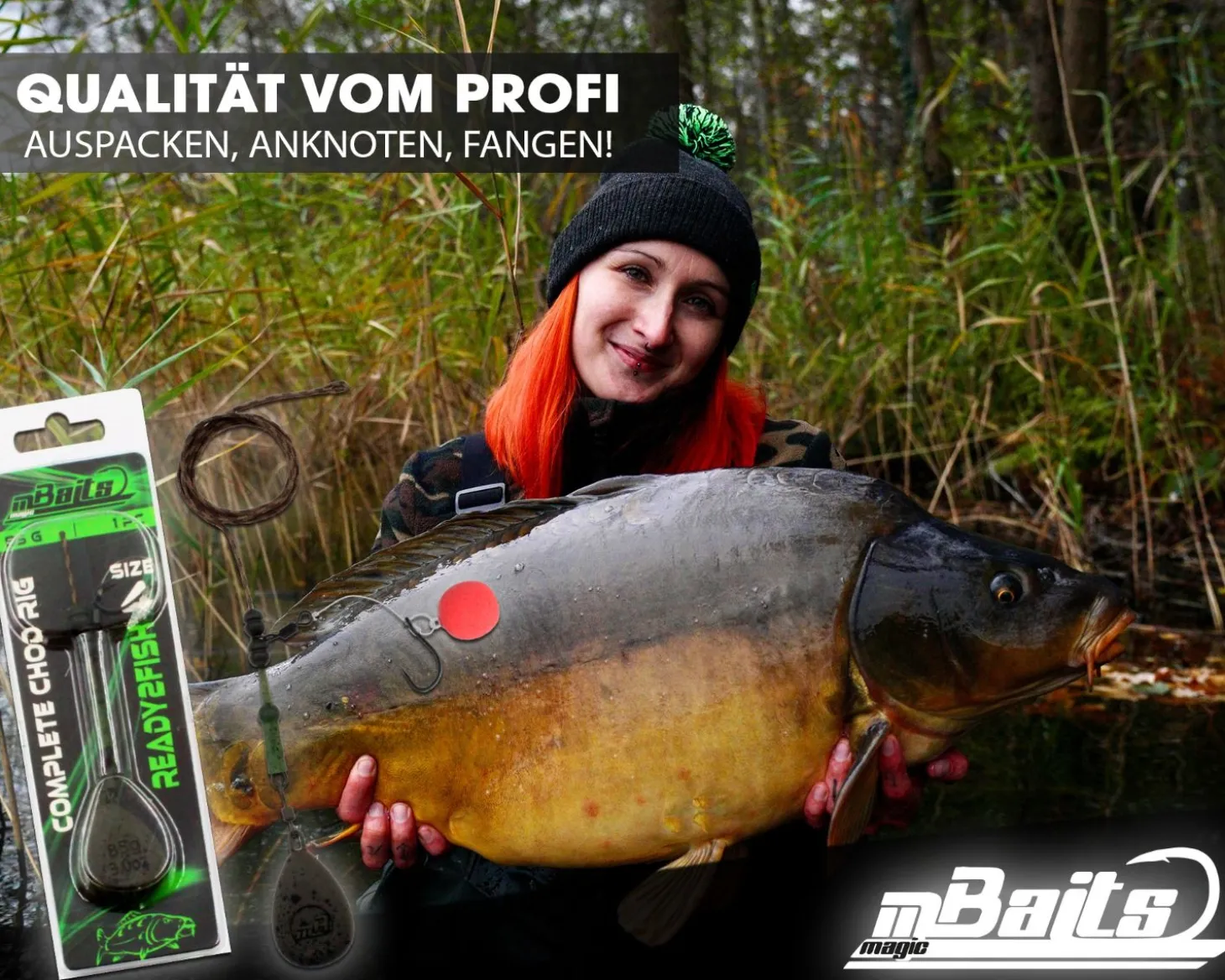 Magic Baits Ready to Fish Complete Chod Rig Karpfenmontage Zielfische