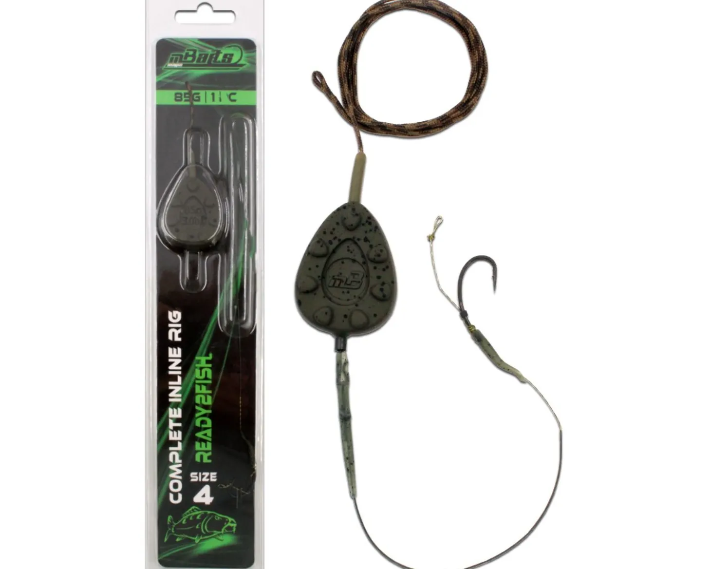 Magic Baits Ready2Fish Complete Inline Rig Karpfenmontage Carptackle Zielfische