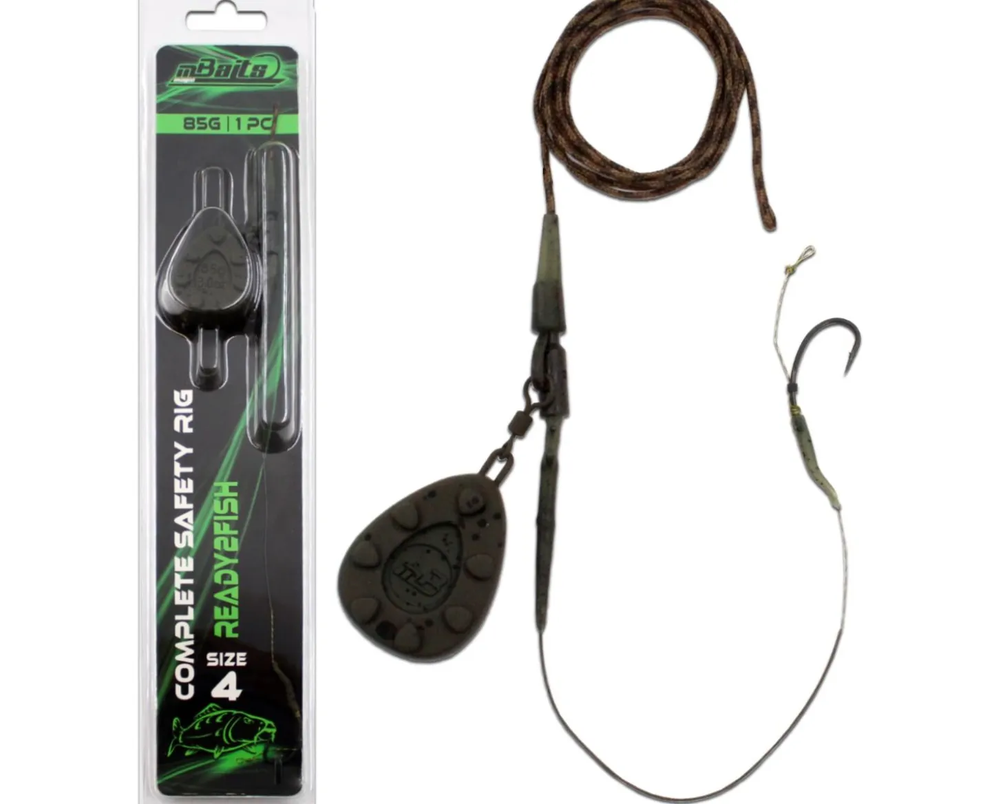 Magic Baits Ready2Fish Complete Safety Rig Karpfenmontage Carptackle Zielfische