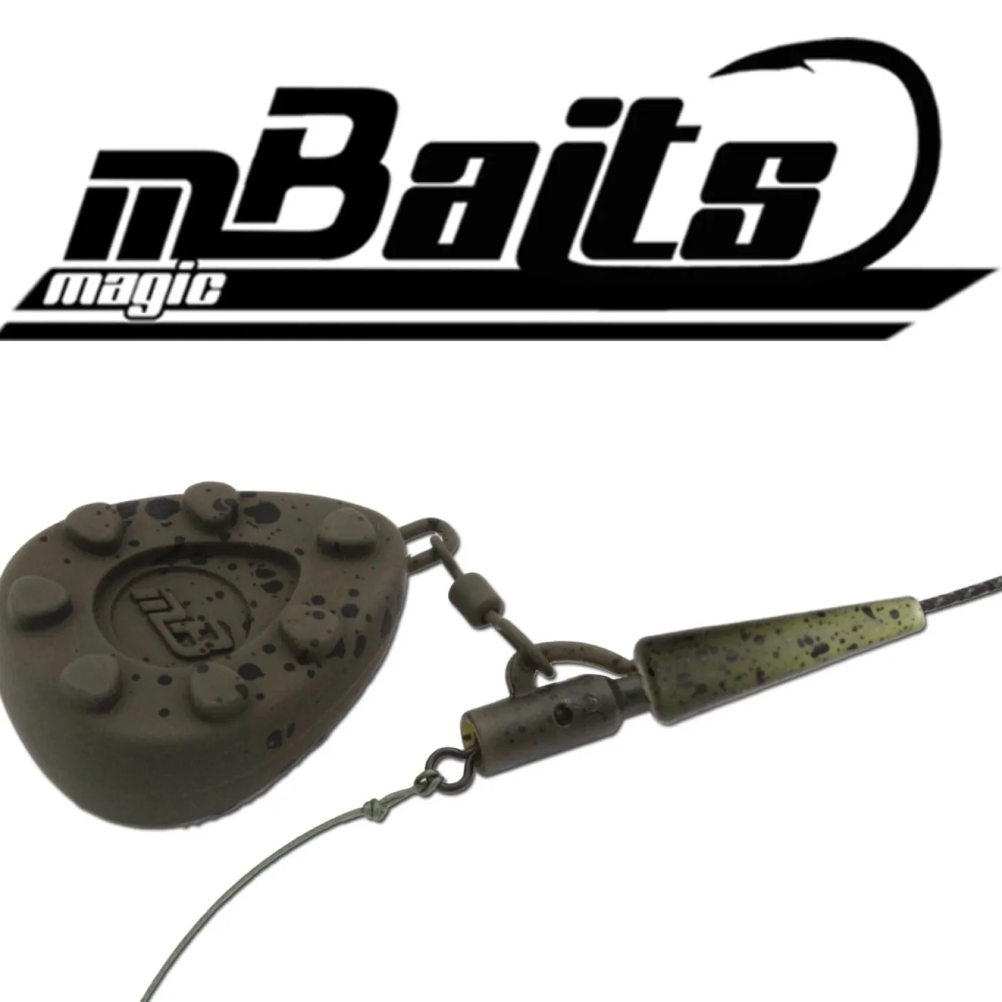 Magic Baits Safety Lead Clip Camo Tail Rubber Lead Clips Rigs Carptackle Zielfische