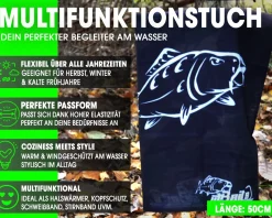 Magic Baits Schlauchschal Loop Multifunktionstuch Scarf Halstuch Angler Halswärmer Angeln Nackenwärmer Angelkleidung