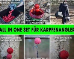 Magic Baits Session Set Boilies Pop Ups Dip Futtermittel