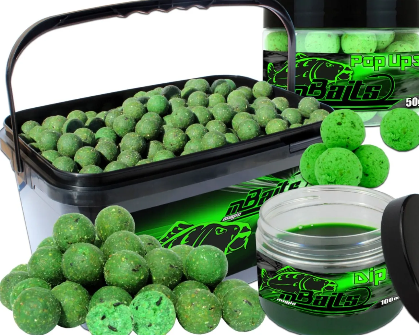 Magic Baits Session Set Boilies Pop Ups Dip Futtermittel