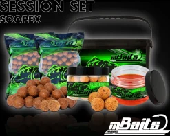 Magic Baits Session Set Boilies Pop Ups Dip Futtermittel