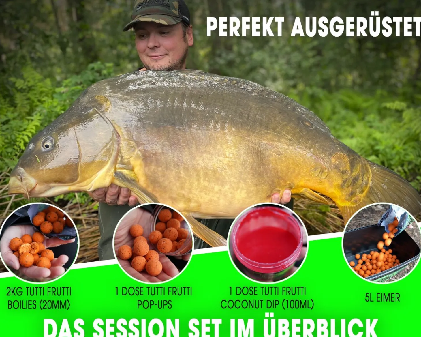 Magic Baits Session Set Boilies Pop Ups Dip Futtermittel