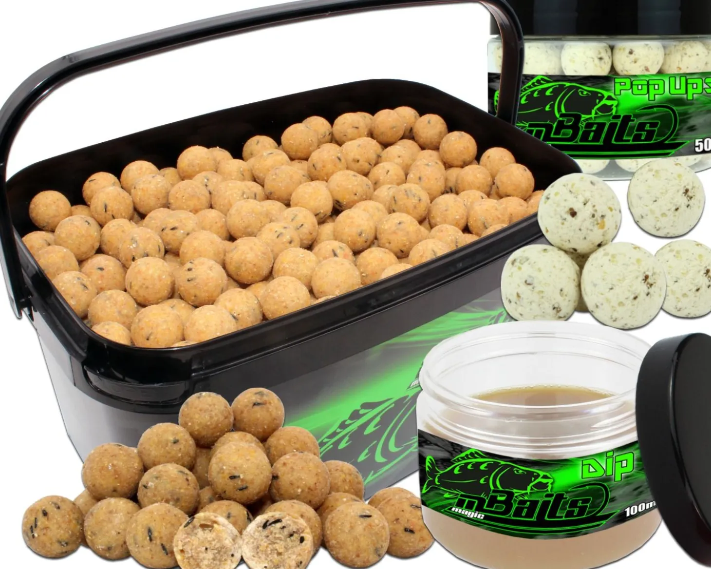 Magic Baits Session Set Boilies Pop Ups Dip Futtermittel