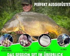 Magic Baits Session Set Boilies Pop Ups Dip Futtermittel
