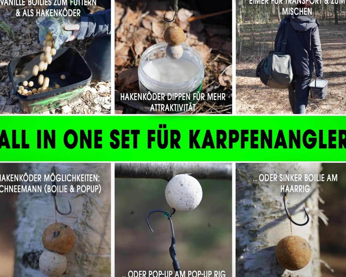Magic Baits Session Set Boilies Pop Ups Dip Futtermittel