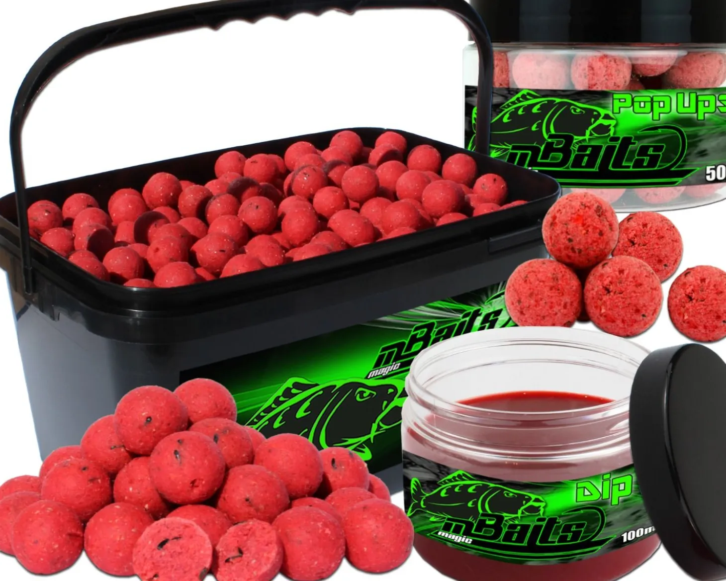 Magic Baits Session Set Boilies Pop Ups Dip Futtermittel