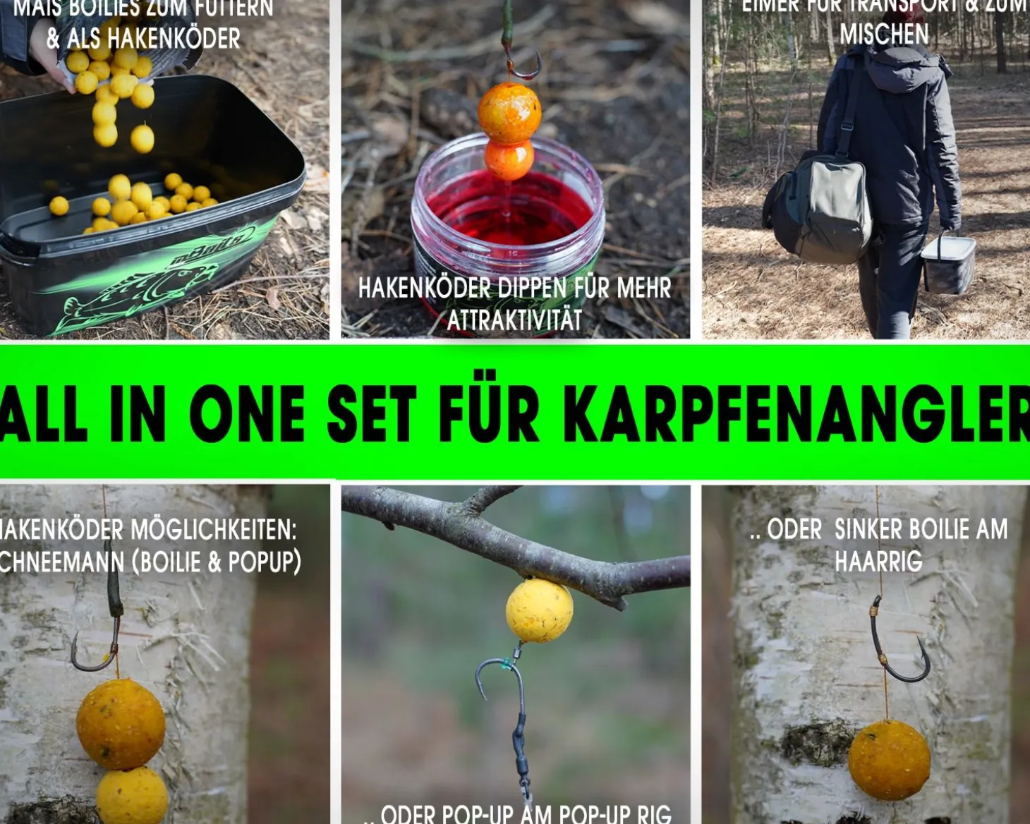 Magic Baits Session Set Boilies Pop Ups Dip Futtermittel