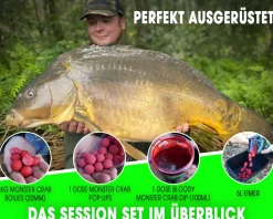 Magic Baits Session Set Boilies Pop Ups Dip Futtermittel