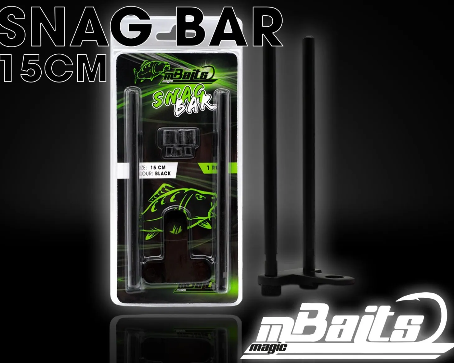 Magic Baits Snag Bar Snag Ears Aluminium Snag Bar Kit Rod Pod und Banksticks Karpfenangeln Zielfische