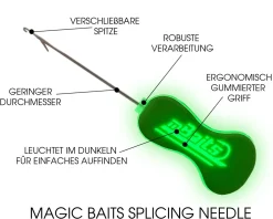 Magic Baits Splicing Needle Boilienadel Ködernadel  Zielfische