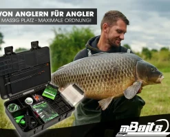 Magic Baits Tackle Box Large System Carp Tackle Box Karpfen Rig Box Carptackle Safe Angelbox Karpfenangeln Zielfische
