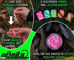 Magic Baits Trout Bait Forellenteig Magic Trout Paste -Fluo White Pink Futtermittel