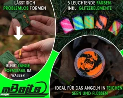 Magic Baits Trout Bait Forellenteig Magic Trout Paste -Orange Black Futtermittel