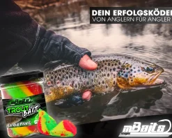 Magic Baits Trout Bait Forellenteig Magic Trout Paste -Rainbow Flash Futtermittel