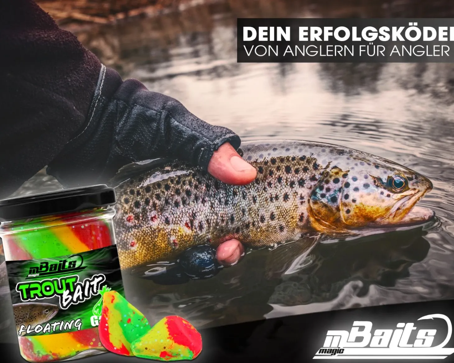 Magic Baits Trout Bait Forellenteig Magic Trout Paste -Rainbow Flash Futtermittel
