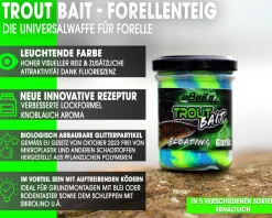 Magic Baits Trout Bait Forellenteig Magic Trout Paste -Fluo Blue Chartreuse Futtermittel