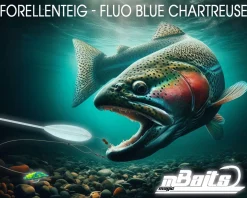 Magic Baits Trout Bait Forellenteig Magic Trout Paste -Fluo Blue Chartreuse Futtermittel
