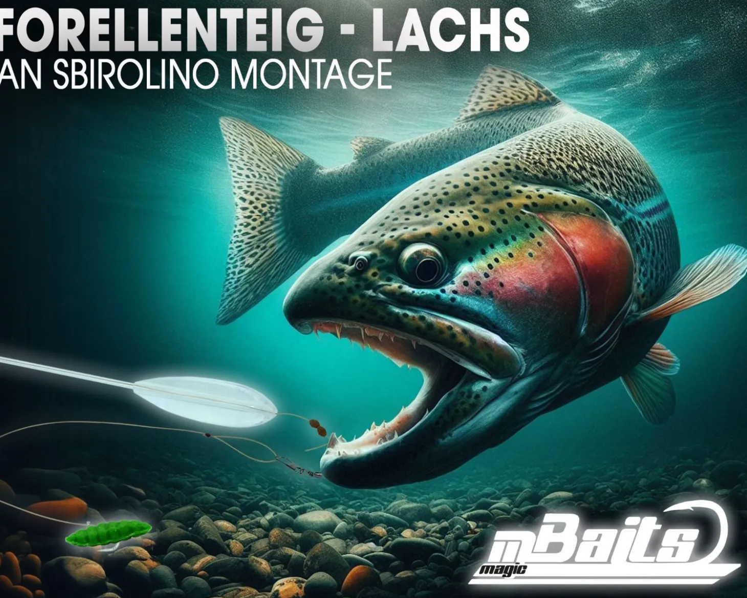 Magic Baits Trout Bait Sinking Lachs Futtermittel