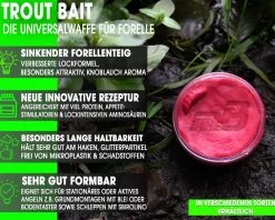 Magic Baits Trout Bait Sinking Knoblauch Futtermittel