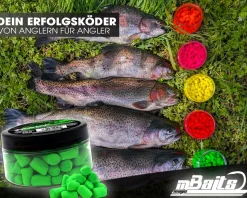 Magic Baits Trout Marshmallow Forellenköder schwimmend Forellenteig Angelköder Forelle Trout Bait-Makrele / Green Futtermittel