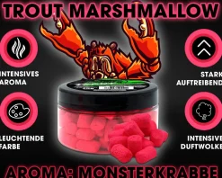 Magic Baits Trout Marshmallow Forellenköder schwimmend Forellenteig Angelköder Forelle Trout Bait Futtermittel