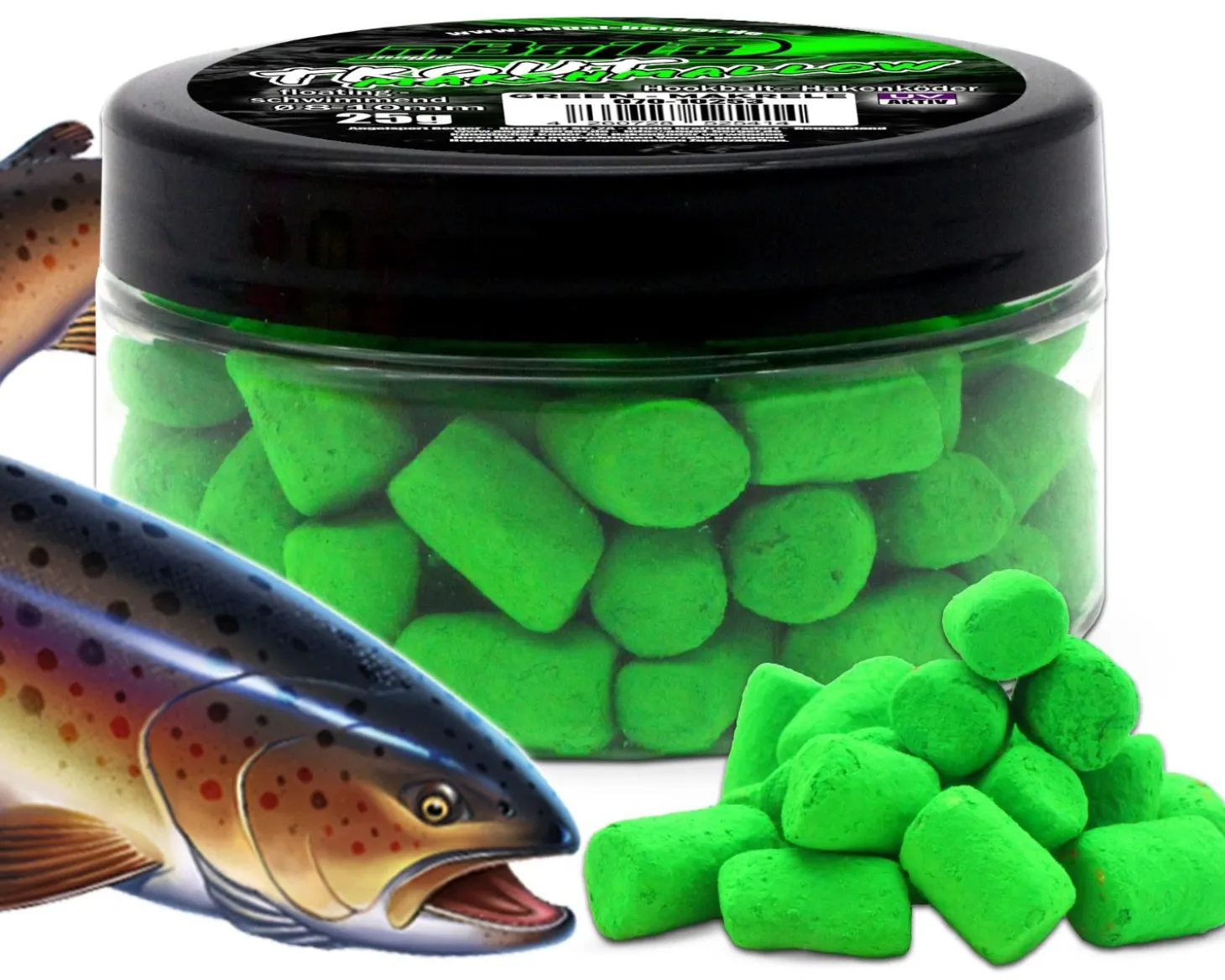 Magic Baits Trout Marshmallow Forellenköder schwimmend Forellenteig Angelköder Forelle Trout Bait Futtermittel