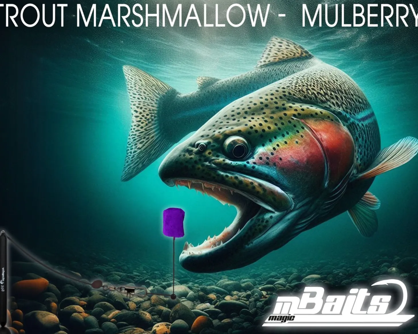 Magic Baits Trout Marshmallow Forellenköder schwimmend Forellenteig Angelköder Forelle Trout Bait Futtermittel