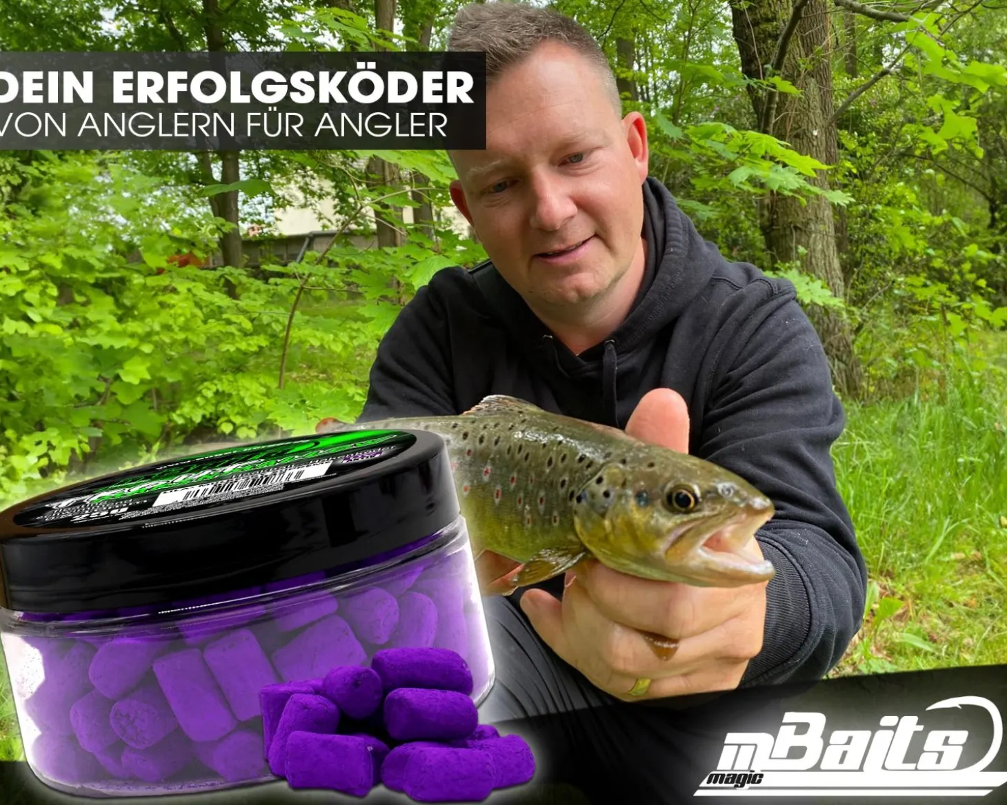 Magic Baits Trout Marshmallow Forellenköder schwimmend Forellenteig Angelköder Forelle Trout Bait Futtermittel