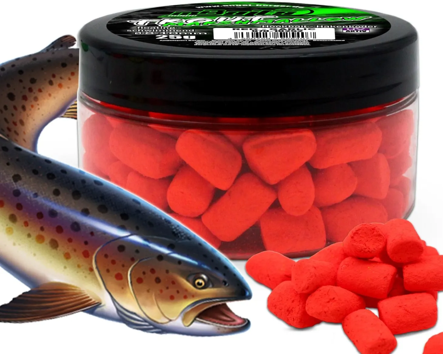 Magic Baits Trout Marshmallow Forellenköder schwimmend Forellenteig Angelköder Forelle Trout Bait Futtermittel