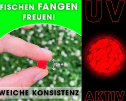 Magic Baits Trout Marshmallow Forellenköder schwimmend Forellenteig Angelköder Forelle Trout Bait-Garlic / Red Futtermittel