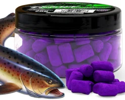 Magic Baits Trout Marshmallow Forellenköder schwimmend Forellenteig Angelköder Forelle Trout Bait-Mulberry Surpreme / purple Futtermittel