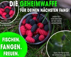 Magic Baits Twist Ups Pop Ups Boilies Premium Range Pop Up Hakenköder schwimmend Karpfenköder-Red Garlic Futtermittel