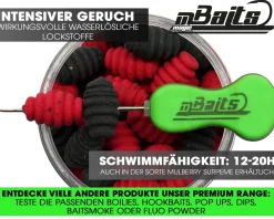Magic Baits Twist Ups Pop Ups Boilies Premium Range Pop Up Hakenköder schwimmend Karpfenköder-Red Garlic Futtermittel