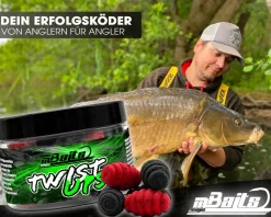 Magic Baits Twist Ups Pop Ups Boilies Premium Range Pop Up Hakenköder schwimmend Karpfenköder-Red Garlic Futtermittel