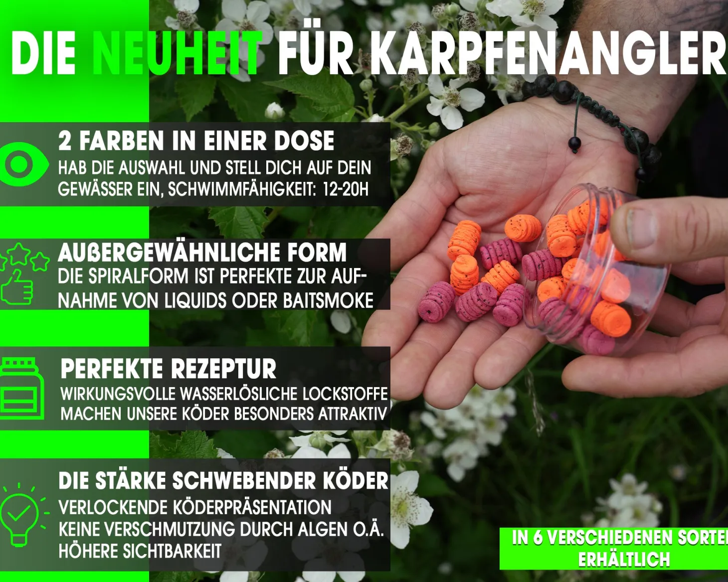 Magic Baits Twist Ups Pop Ups Boilies Premium Range Pop Up Hakenköder schwimmend Karpfenköder-Mulberry Supreme Futtermittel