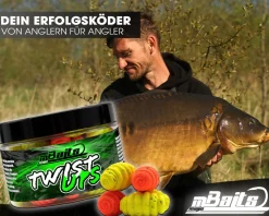 Magic Baits Twist Ups Pop Ups Boilies Premium Range Pop Up Hakenköder schwimmend Karpfenköder-King Pineapple Futtermittel
