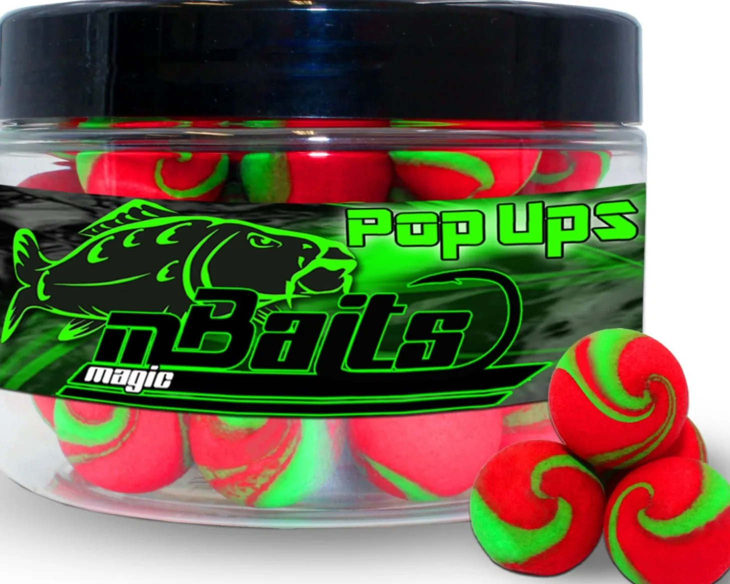 Magic Baits Twisted Fluo Pop Ups Boilies Premium Range Carp Bait Futtermittel