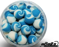 Magic Baits Twisted Fluo Pop Ups Boilies Premium Range Carp Bait Blue-White Futtermittel