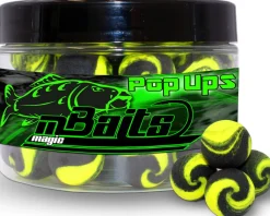 Magic Baits Twisted Fluo Pop Ups Boilies Premium Range Carp Bait Yellow-Black Futtermittel