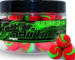 Magic Baits Twisted Fluo Pop Ups Boilies Premium Range Carp Bait Chartreuse-Red Futtermittel