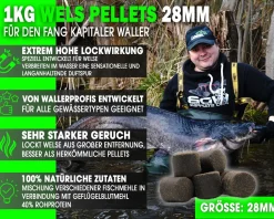 Magic Baits Wels Pellets Giant Pellet Wallerpellets Futtermittel