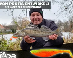 Wild Devil Baits Action Fire Tiger Shad Gummifisch Kunstköder Softlure Gummiköder Hecht Barsch Zander Angelköder Raubfischköder Angelköder
