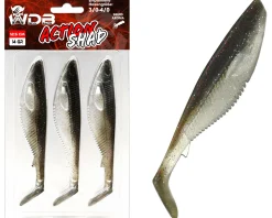 Wild Devil Baits Action Shad Gummifisch Kunstköder Softlure Gummiköder Hecht Barsch Zander Angelköder Raubfischköder Angelköder